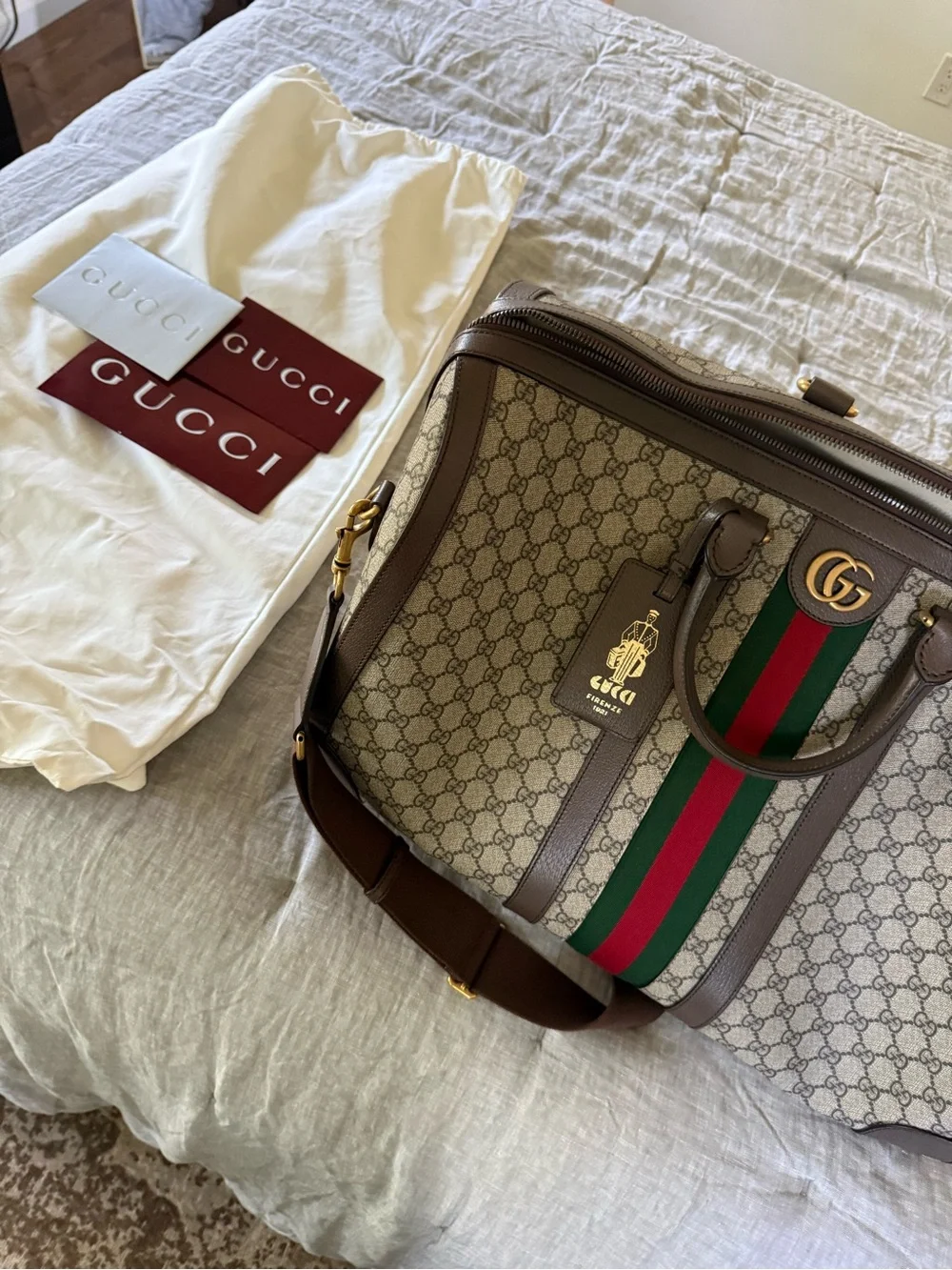 Gucci travel bag